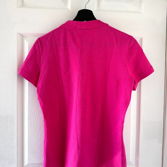 Lacoste Women's Slim Fit Stretch Cotton Piqué Polo - Picture 2 of 3